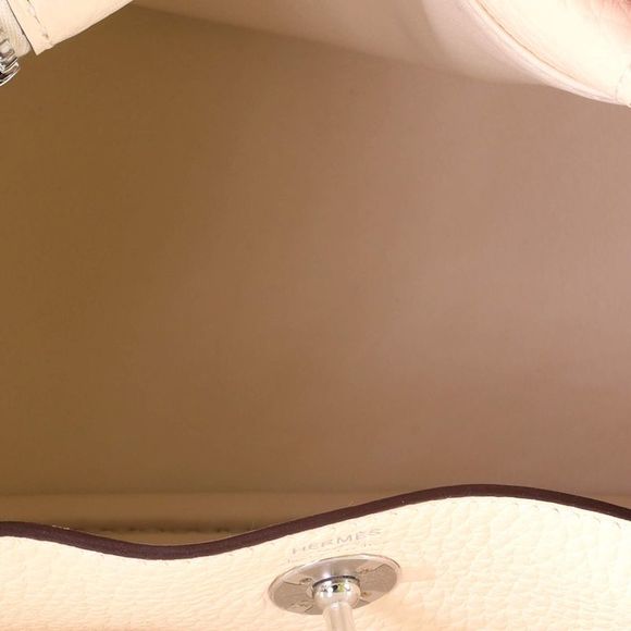 Hermes Lindy Bag Clemence Mini Neutral - Picture 6 of 8